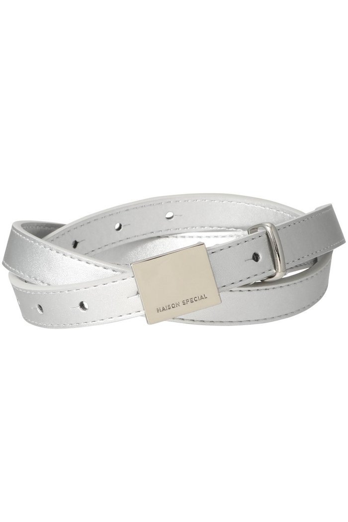 【メゾンスペシャル/MAISON SPECIAL】のPlate Logo Belt/プレートロゴベルト インテリア・キッズ・メンズ・レディースファッション・服の通販 founy(ファニー) https://founy.com/ ファッション Fashion レディースファッション Fashion for Women ベルト&ウエストマーク Belts & Waist Accessories シンプル Simple, Minimal ジャケット Jacket, Outerwear プレート Plate, Dish メタル Metal, Metal Parts リアル Real, Realistic |ID: prp329100003770551 ipo3291000000032851417