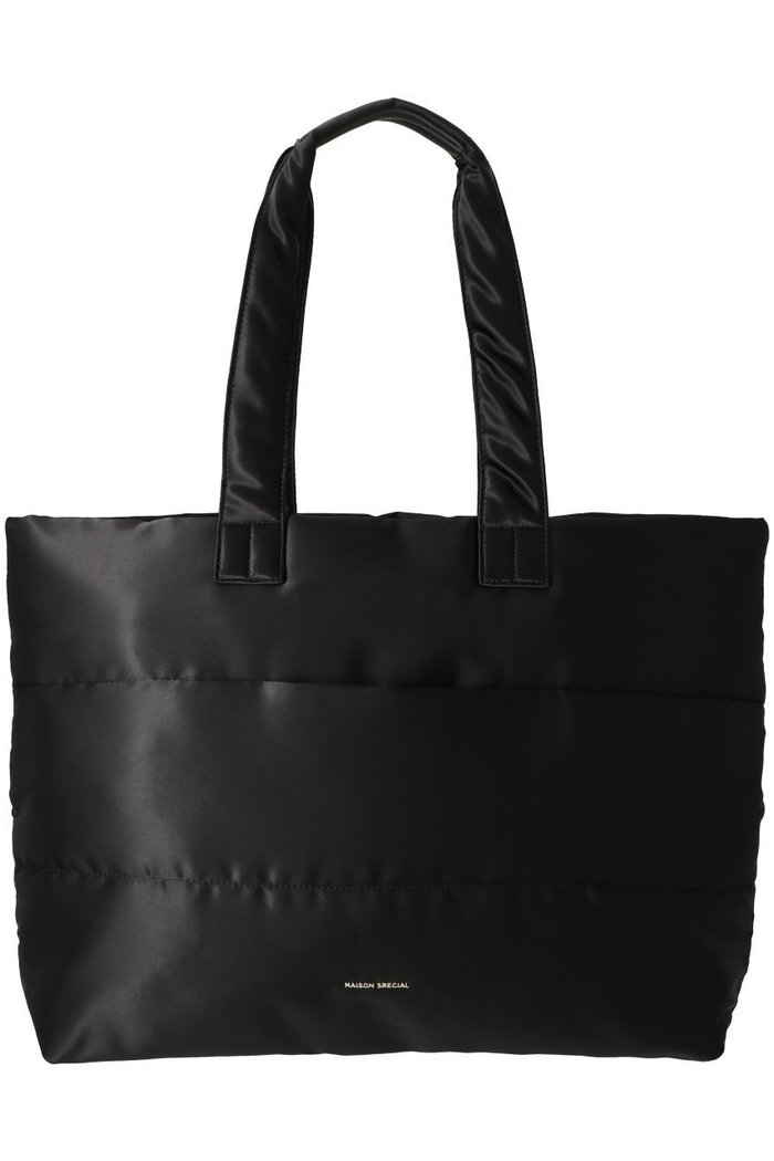 【メゾンスペシャル/MAISON SPECIAL】のBig Puffer Tote Bag/ビッグパッファートートバッグ インテリア・キッズ・メンズ・レディースファッション・服の通販 founy(ファニー) https://founy.com/ ファッション Fashion レディースファッション Fashion for Women バッグ Bags サテン Satin, Glossy Fabric スマホ Smartphone, Mobile Device プレート Plate, Dish ポケット Pocket, Pocket Detail 旅行 Travel エレガント 上品 Elegant |ID: prp329100003770557 ipo3291000000032795715