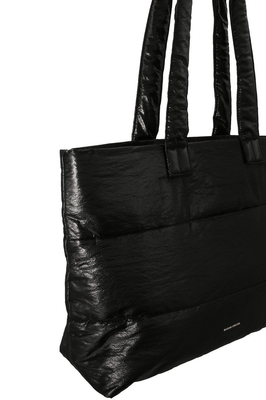 【メゾンスペシャル/MAISON SPECIAL】のBig Puffer Tote Bag/ビッグパッファートートバッグ 人気、トレンドファッション・服の通販 founy(ファニー) 　ファッション　Fashion　レディースファッション　Fashion for Women　バッグ　Bags　サテン　Satin, Glossy Fabric　スマホ　Smartphone, Mobile Device　プレート　Plate, Dish　ポケット　Pocket, Pocket Detail　旅行　Travel　エレガント 上品　Elegant　other-4|ID: prp329100003770557 ipo3291000000032795742