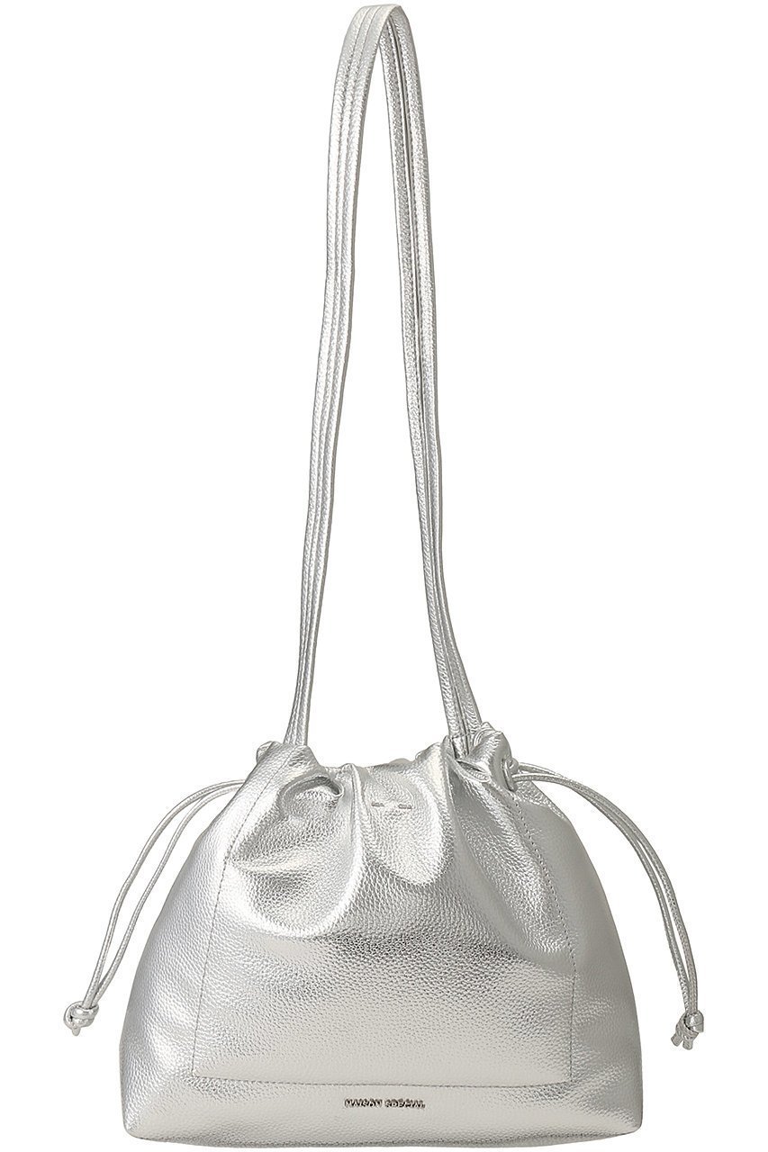 【メゾンスペシャル/MAISON SPECIAL】の2way Shrink faux Leather Drawstring Bag/2WAYシュリンクフェイクレザー巾着バッグ インテリア・キッズ・メンズ・レディースファッション・服の通販 founy(ファニー) 　ファッション　Fashion　レディースファッション　Fashion for Women　バッグ　Bags　巾着　Drawstring Bag, Kinchaku　ショルダー　Shoulder, Shoulder Strap　シンプル　Simple, Minimal　フェイクレザー　Faux Leather, PU Leather　プレート　Plate, Dish　マグネット　Magnet, Magnetic Closure　リアル　Real, Realistic　ホリデーシーズン　Holiday Season　SLV(シルバー)|ID: prp329100003770559 ipo3291000000035053800
