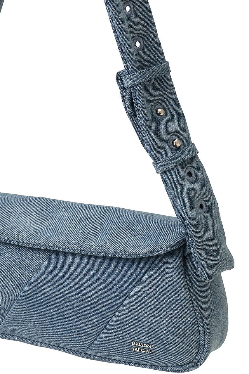 【メゾンスペシャル/MAISON SPECIAL】のQuilted Narrow Flap Bag/キルティングナローフラップバッグ 人気、トレンドファッション・服の通販 founy(ファニー) 　ファッション　Fashion　レディースファッション　Fashion for Women　バッグ　Bags　アシンメトリー　Asymmetrical Style　キルティング　Quilted, Quilting　コンビ　Combo, Combination Style　デニム　Denim, Jeans Material　フラップ　Flap, Flap Pocket　メタリック　Metallic, Shiny Finish　今季　This Season, Current Season　other-4|ID: prp329100003770561 ipo3291000000032797333