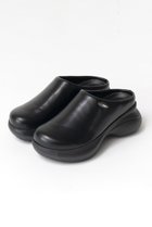 【メゾンスペシャル/MAISON SPECIAL】のVegan Leather Sabot Sandal/ヴィーガンレザーサンダル BLK(ブラック)|ID:prp329100003770567