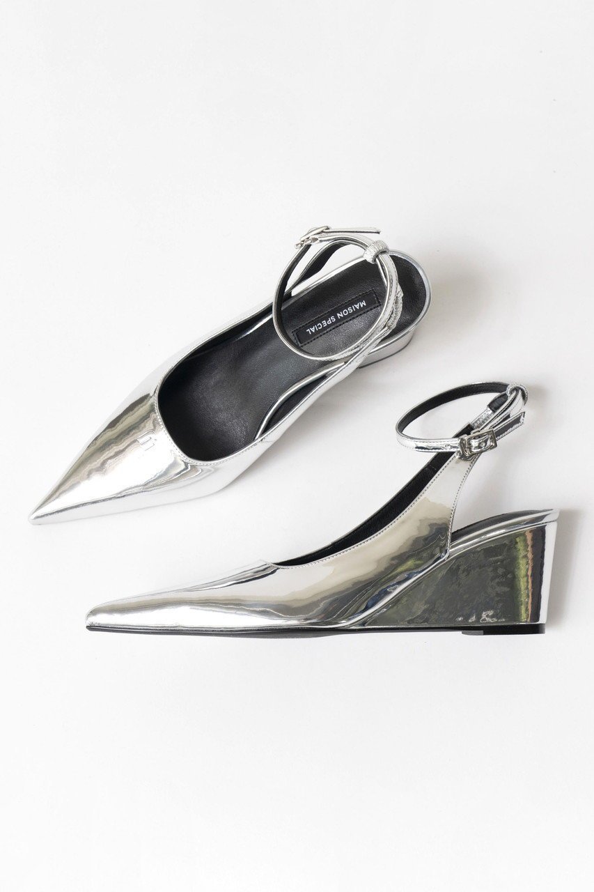 【メゾンスペシャル/MAISON SPECIAL】の2way Pointed Wedge Pumps/2WAYポインテッドウェッジパンプス 人気、トレンドファッション・服の通販 founy(ファニー) ファッション Fashion レディースファッション Fashion for Women ガラス Glass, Glassware クッション Cushion, Throw Pillow ソックス Socks, Hosiery トレンド Trend, Trending Now フィット Fit, Slim Fit ラバー Rubber, Rubber Sole ループ Loop, Loop Knit エレガント 上品 Elegant other-5|ID: prp329100003770568 ipo3291000000032855833