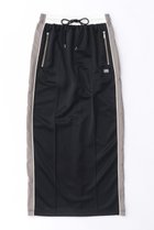 【メゾンスペシャル/MAISON SPECIAL】のTrack Maxi Skirt/トラックマキシスカート 人気、トレンドファッション・服の通販 founy(ファニー) ファッション Fashion レディースファッション WOMEN スカート Skirt ロングスカート Long Skirt コンビ Combination ジャケット Jacket ジャージー Jersey スポーティ Sporty セットアップ Set Up フラット Flat マキシ Maxi ミックス Mix ロング Long thumbnail BLK(ブラック)|ID: prp329100003770569 ipo3291000000024826359