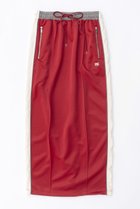 【メゾンスペシャル/MAISON SPECIAL】のTrack Maxi Skirt/トラックマキシスカート RED(レッド)|ID:prp329100003770569