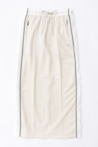 【メゾンスペシャル/MAISON SPECIAL】のTrack Maxi Skirt/トラックマキシスカート WHT(ホワイト)|ID:prp329100003770569
