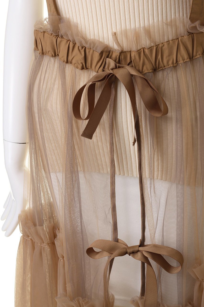 【メゾンスペシャル/MAISON SPECIAL】のSuspender Tulle Skirt/サスペンダーチュールスカート 人気、トレンドファッション・服の通販 founy(ファニー) ファッション Fashion レディースファッション Fashion for Women スカート Skirts ロングスカート Long Skirts / Maxi & Midi Skirts エアリー Airy Texture サスペンダー Suspenders, Braces チュール Tulip, Tulip Motif フロント Front, Front Design リボン Ribbon, Bow ロング Long, Long-Length other-5|ID: prp329100003770570 ipo3291000000032911467