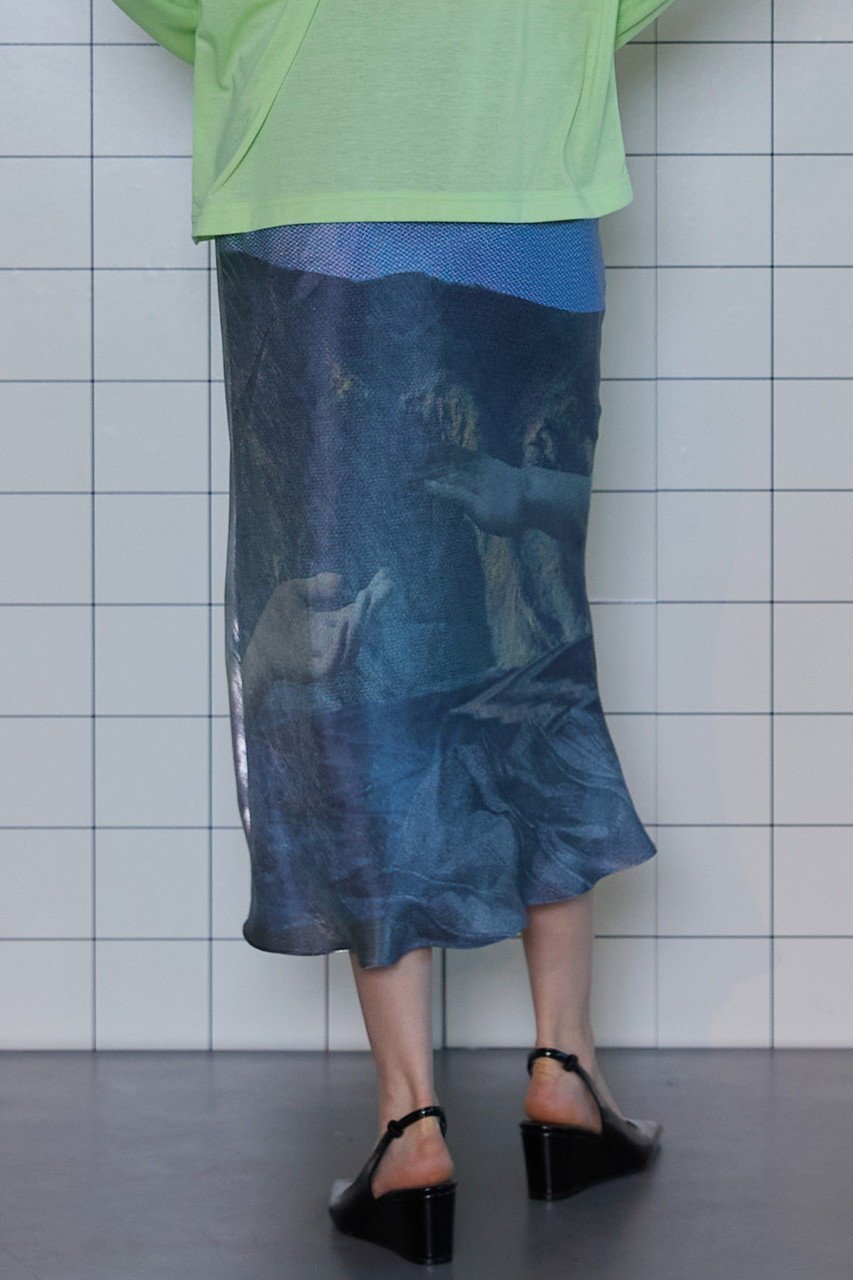 【メゾンスペシャル/MAISON SPECIAL】のMountain Dream Print Skirt/マウンテンドリームプリントスカート 人気、トレンドファッション・服の通販 founy(ファニー) 　ファッション　Fashion　レディースファッション　Fashion for Women　スカート　Skirts　ロングスカート　Long Skirts / Maxi & Midi Skirts　カッティング　Cutting Detail　ドレープ　Drape, Draping Fabric　ハンド　Hand, Handmade　フェミニン　Feminine, Girly　フレア　Flare, Flared　プリント　Print, Printed Pattern　モチーフ　Motif, Design Theme　ラグジュアリー　Luxury, Elegant　ロング　Long, Long-Length　other-8|ID: prp329100003770571 ipo3291000000035814352
