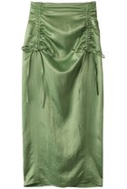 【メゾンスペシャル/MAISON SPECIAL】のSatin Shirring Tight Skirt/サテンシャーリングタイトスカート GRN(グリーン)|ID: prp329100003770575 ipo3291000000032911255