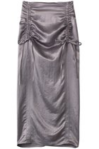 【メゾンスペシャル/MAISON SPECIAL】のSatin Shirring Tight Skirt/サテンシャーリングタイトスカート GRY(グレー)|ID: prp329100003770575 ipo3291000000032911258