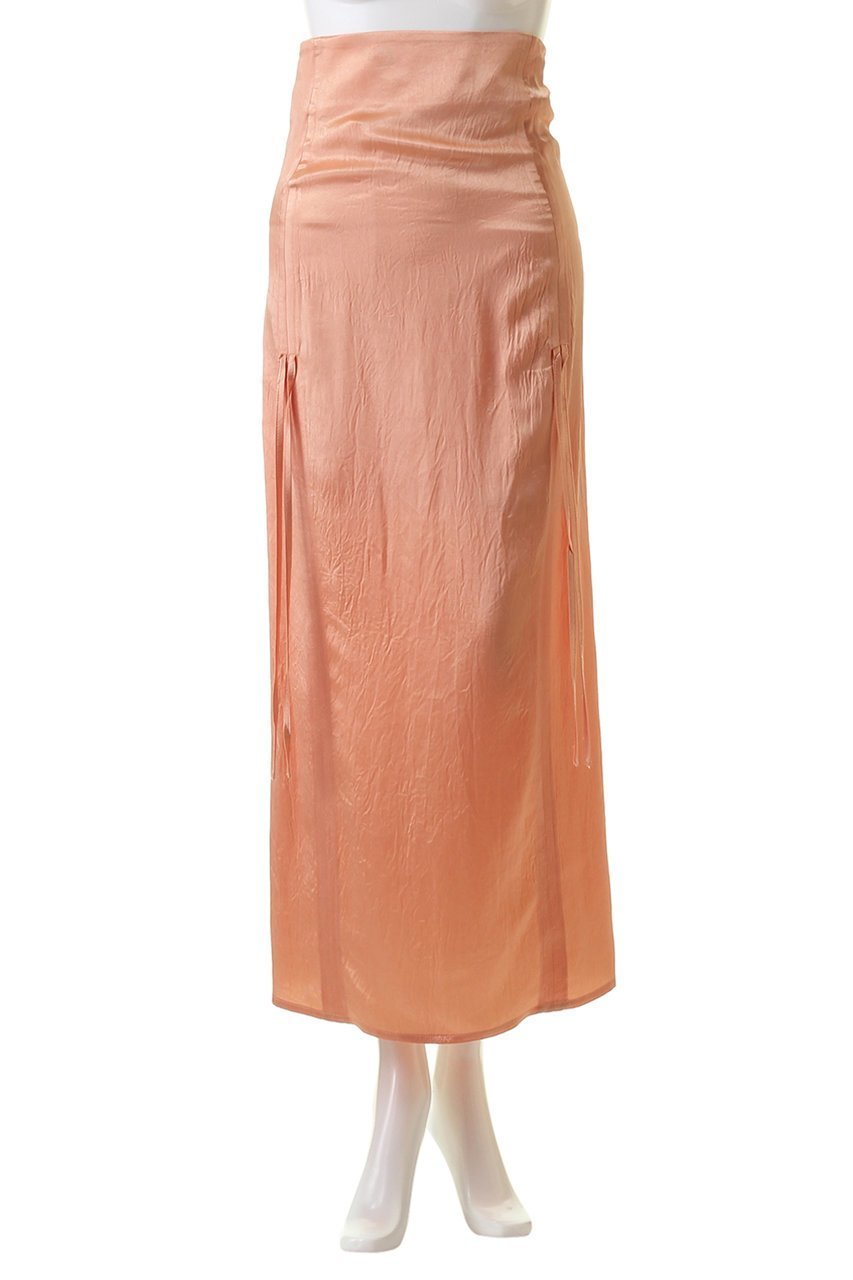 【メゾンスペシャル/MAISON SPECIAL】のSatin Shirring Tight Skirt/サテンシャーリングタイトスカート 人気、トレンドファッション・服の通販 founy(ファニー) 　ファッション　Fashion　レディースファッション　Fashion for Women　スカート　Skirts　ロングスカート　Long Skirts / Maxi & Midi Skirts　オケージョン　Occasion Wear　サテン　Satin, Glossy Fabric　シャイニー　Shiny, Glossy Finish　シャーリング　Shirring, Ruched　ジャケット　Jacket, Outerwear　スリット　Slit, Slit Detail　タイトスカート　Pencil Skirt, Tight Skirt　ロング　Long, Long-Length　エレガント 上品　Elegant　other-6|ID: prp329100003770575 ipo3291000000032911277