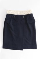 【メゾンスペシャル/MAISON SPECIAL】のDouble Waist Wrap Mini Skirt/ダブルウエストラップミニスカート NVY(ネイビー)|ID:prp329100003770578