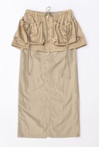 【メゾンスペシャル/MAISON SPECIAL】のPocket Layered Tight Skirt/ポケットレイヤードタイトスカート BGE(ベージュ)|ID:prp329100003770581