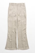 【メゾンスペシャル/MAISON SPECIAL】のDouble Satin Flare Pants/ダブルサテンフレアパンツ 人気、トレンドファッション・服の通販 founy(ファニー) ファッション Fashion レディースファッション WOMEN パンツ Pants 春 Spring サテン Satin シャイニー Shiny ジャケット Jacket スリット Slit セットアップ Set Up ダウン Down ダブル Double フレア Flare ラグジュアリー Luxury ワッシャー Washer おすすめ Recommend エレガント 上品 Elegant thumbnail IVR(アイボリー)|ID: prp329100003770594 ipo3291000000024826449