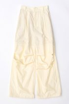 【メゾンスペシャル/MAISON SPECIAL】のColor Parachute Pants/カラーパラシュートパンツ WHT(ホワイト)|ID:prp329100003770596