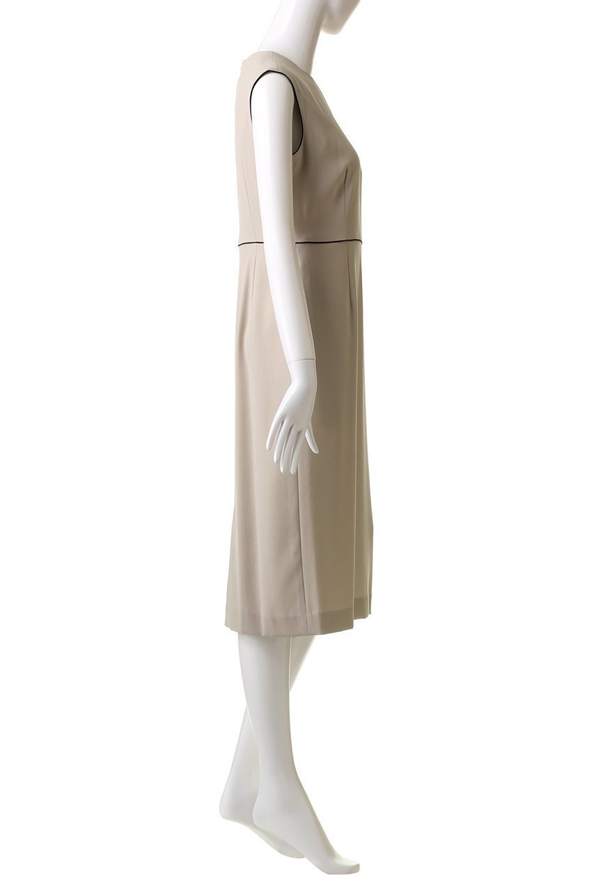 【ベイジ,/BEIGE,】のCINDY(シンディ)/クルーネックドレス 人気、トレンドファッション・服の通販 founy(ファニー) 　ファッション　Fashion　レディースファッション　Fashion for Women　ワンピース　Dresses　フォーマル・パーティードレス・結婚式用ドレス　Elegant & Casual Dresses　チュニック　Tunic Tops & Dresses　おすすめ　Recommended / Our Picks　ジャケット　Jacket, Outerwear　ストレッチ　Stretch, Stretchy Fabric　スーツ　Suit, Formalwear　センター　Center, Center Line　チュニック　Tunic, Long Top　パイピング　Piping, Trim Design　エレガント 上品　Elegant　人気　Popular, Best Seller　ビジネス 仕事 通勤　Business / Work / Commuting　新作・新入荷　New Arrivals / New In　other-3|ID: prp329100003772891 ipo3291000000032923203