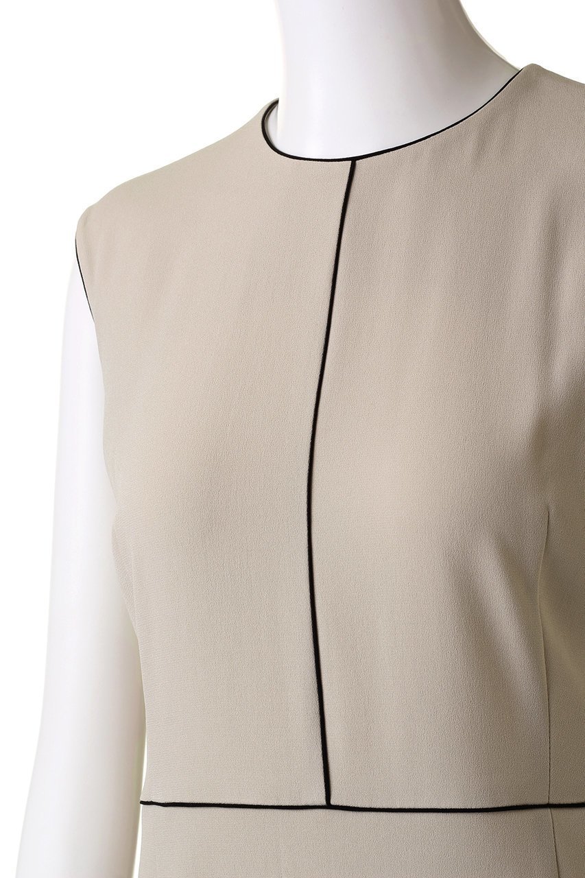 【ベイジ,/BEIGE,】のCINDY(シンディ)/クルーネックドレス 人気、トレンドファッション・服の通販 founy(ファニー) 　ファッション　Fashion　レディースファッション　Fashion for Women　ワンピース　Dresses　フォーマル・パーティードレス・結婚式用ドレス　Elegant & Casual Dresses　チュニック　Tunic Tops & Dresses　おすすめ　Recommended / Our Picks　ジャケット　Jacket, Outerwear　ストレッチ　Stretch, Stretchy Fabric　スーツ　Suit, Formalwear　センター　Center, Center Line　チュニック　Tunic, Long Top　パイピング　Piping, Trim Design　エレガント 上品　Elegant　人気　Popular, Best Seller　ビジネス 仕事 通勤　Business / Work / Commuting　新作・新入荷　New Arrivals / New In　other-5|ID: prp329100003772891 ipo3291000000032923220