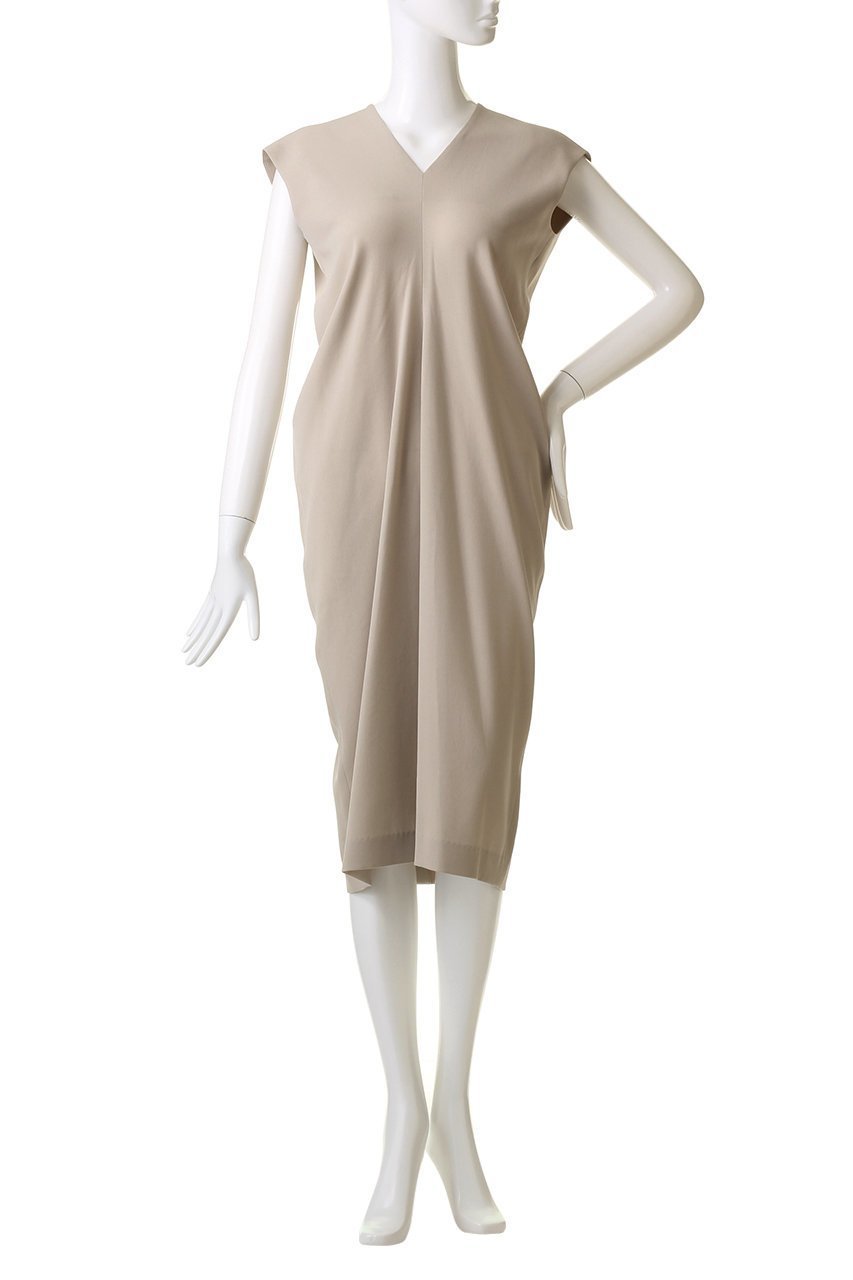 【ベイジ,/BEIGE,】のCINDY(シンディ)/Vネックドレス 人気、トレンドファッション・服の通販 founy(ファニー) 　ファッション　Fashion　レディースファッション　Fashion for Women　ワンピース　Dresses　フォーマル・パーティードレス・結婚式用ドレス　Elegant & Casual Dresses　チュニック　Tunic Tops & Dresses　エレガント 上品　Elegant　オケージョン　Occasion Wear　ジャケット　Jacket, Outerwear　ストレッチ　Stretch, Stretchy Fabric　チュニック　Tunic, Long Top　ドレス　Dress, One-Piece　ドレープ　Drape, Draping Fabric　ビジネス 仕事 通勤　Business / Work / Commuting　再入荷　Restock / Back in Stock　other-2|ID: prp329100003772892 ipo3291000000032923283
