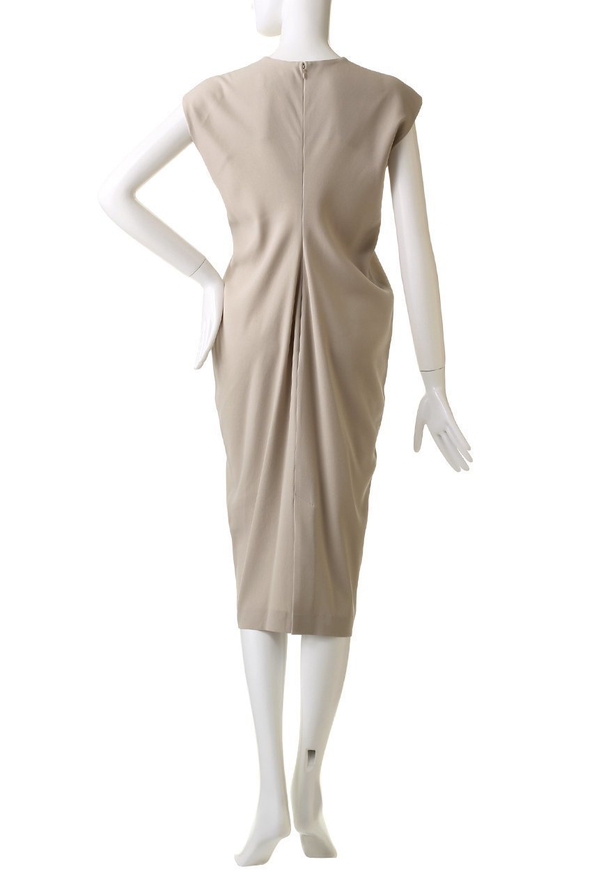 【ベイジ,/BEIGE,】のCINDY(シンディ)/Vネックドレス 人気、トレンドファッション・服の通販 founy(ファニー) 　ファッション　Fashion　レディースファッション　Fashion for Women　ワンピース　Dresses　フォーマル・パーティードレス・結婚式用ドレス　Elegant & Casual Dresses　チュニック　Tunic Tops & Dresses　エレガント 上品　Elegant　オケージョン　Occasion Wear　ジャケット　Jacket, Outerwear　ストレッチ　Stretch, Stretchy Fabric　チュニック　Tunic, Long Top　ドレス　Dress, One-Piece　ドレープ　Drape, Draping Fabric　ビジネス 仕事 通勤　Business / Work / Commuting　再入荷　Restock / Back in Stock　other-4|ID: prp329100003772892 ipo3291000000032923303