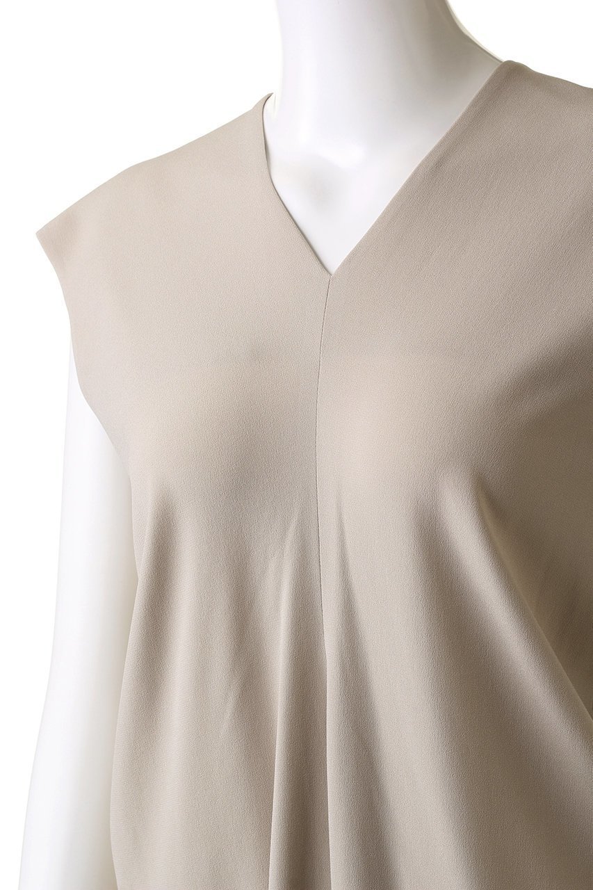 【ベイジ,/BEIGE,】のCINDY(シンディ)/Vネックドレス 人気、トレンドファッション・服の通販 founy(ファニー) 　ファッション　Fashion　レディースファッション　Fashion for Women　ワンピース　Dresses　フォーマル・パーティードレス・結婚式用ドレス　Elegant & Casual Dresses　チュニック　Tunic Tops & Dresses　エレガント 上品　Elegant　オケージョン　Occasion Wear　ジャケット　Jacket, Outerwear　ストレッチ　Stretch, Stretchy Fabric　チュニック　Tunic, Long Top　ドレス　Dress, One-Piece　ドレープ　Drape, Draping Fabric　ビジネス 仕事 通勤　Business / Work / Commuting　再入荷　Restock / Back in Stock　other-5|ID: prp329100003772892 ipo3291000000032923314