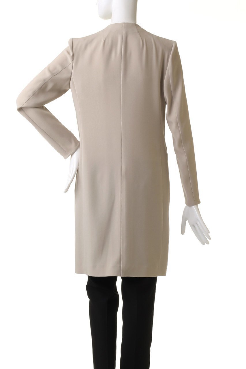 【ベイジ,/BEIGE,】のCINDY(シンディ)/ノーカラーロングジャケット 人気、トレンドファッション・服の通販 founy(ファニー) 　ファッション　Fashion　レディースファッション　WOMEN　アウター　Coat Outerwear　ジャケット　Jackets　ジャケット　Jacket　スタイリッシュ　Stylish　ストレッチ　Stretch　ロング　Long　人気　Popularity　定番　Standard　other-4|ID: prp329100003772894 ipo3291000000031385926