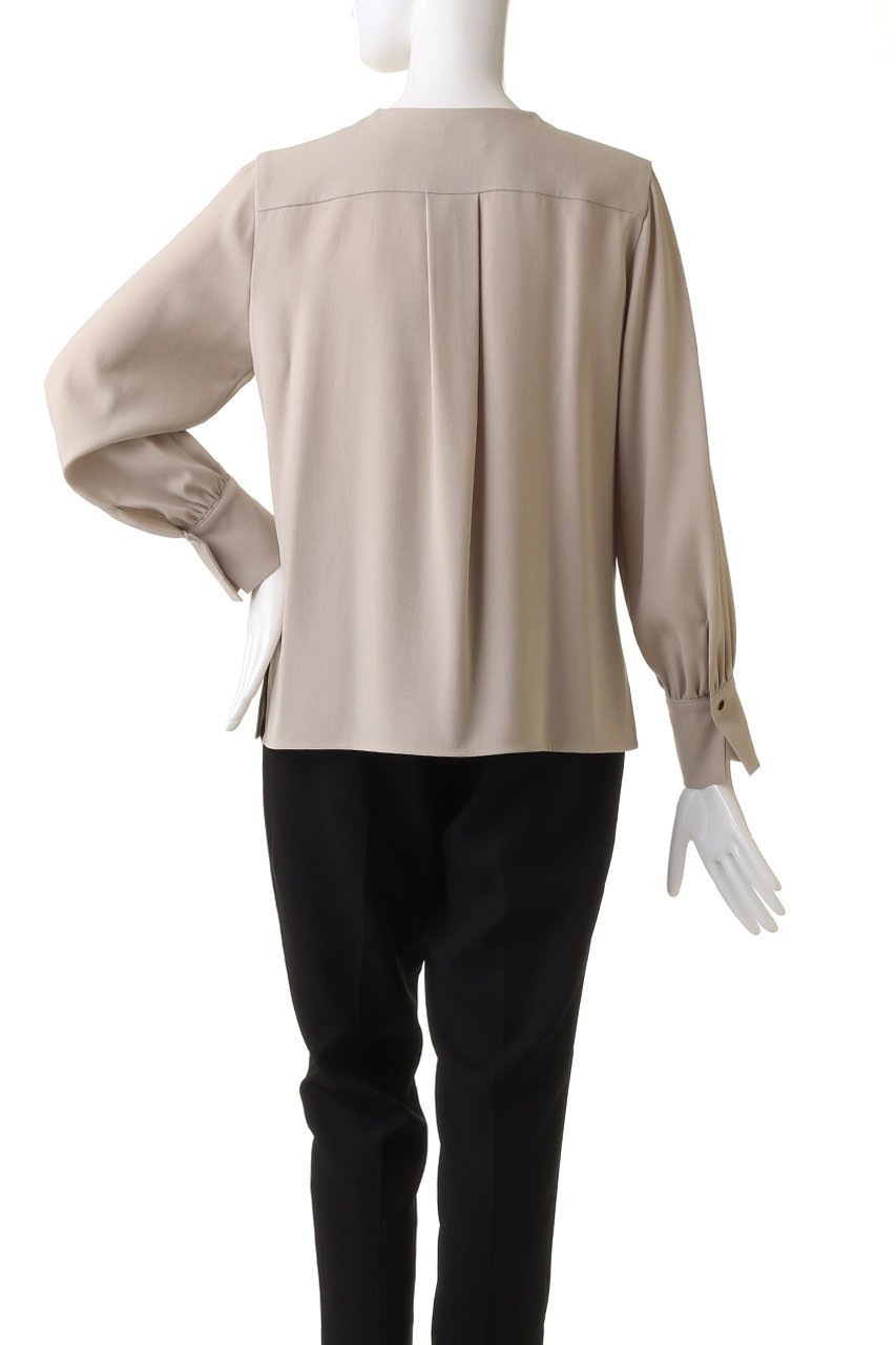 【ベイジ,/BEIGE,】のCINDY(シンディ)/アシンメトリーブラウス 人気、トレンドファッション・服の通販 founy(ファニー) 　ファッション　Fashion　レディースファッション　Fashion for Women　トップス・カットソー　Cut & Sew Tops　シャツ・ブラウス・オフィスカジュアル　Elegant Blouses & Button-Ups　とろみ　Fluid, Flowy Fabric　アシンメトリー　Asymmetrical Style　シンプル　Simple, Minimal　スリーブ　Sleeve, Long Sleeve / Short Sleeve　フェミニン　Feminine, Girly　フリル　Frill, Ruffle　ロング　Long, Long-Length　other-4|ID: prp329100003772897 ipo3291000000036060165