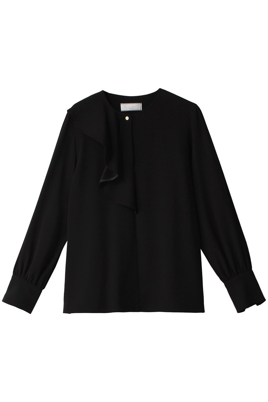 【ベイジ,/BEIGE,】のCINDY(シンディ)/アシンメトリーブラウス 人気、トレンドファッション・服の通販 founy(ファニー) ファッション Fashion レディースファッション Fashion for Women トップス・カットソー Cut & Sew Tops シャツ・ブラウス・オフィスカジュアル Elegant Blouses & Button-Ups とろみ Fluid, Flowy Fabric アシンメトリー Asymmetrical Style シンプル Simple, Minimal スリーブ Sleeve, Long Sleeve / Short Sleeve フェミニン Feminine, Girly フリル Frill, Ruffle ロング Long, Long-Length 再入荷 Restock / Back in Stock other-1|ID: prp329100003772897 ipo3291000000036898099