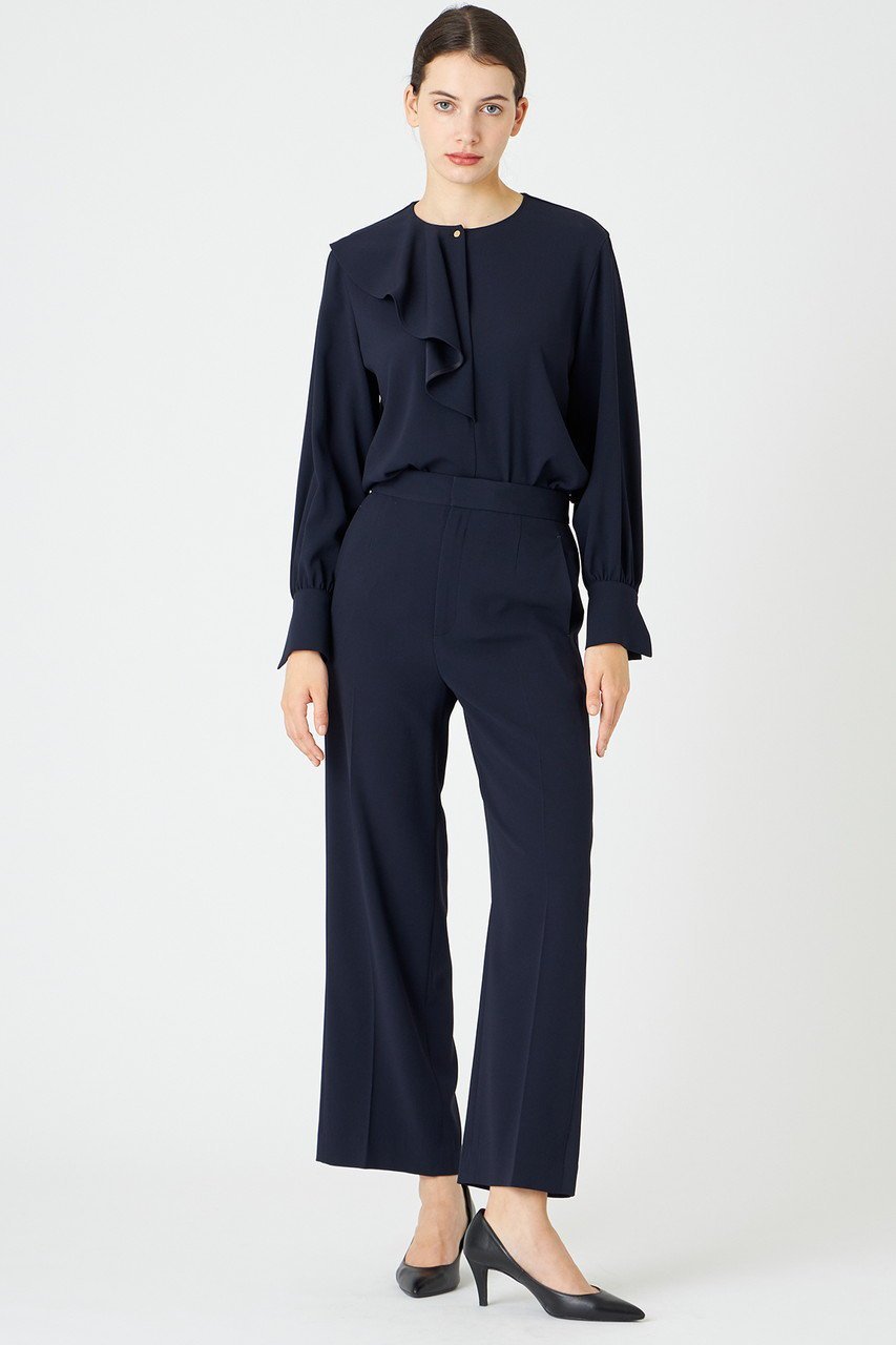 【ベイジ,/BEIGE,】のCINDY(シンディ)/アシンメトリーブラウス 人気、トレンドファッション・服の通販 founy(ファニー) ファッション Fashion レディースファッション Fashion for Women トップス・カットソー Cut & Sew Tops シャツ・ブラウス・オフィスカジュアル Elegant Blouses & Button-Ups とろみ Fluid, Flowy Fabric アシンメトリー Asymmetrical Style シンプル Simple, Minimal スリーブ Sleeve, Long Sleeve / Short Sleeve フェミニン Feminine, Girly フリル Frill, Ruffle ロング Long, Long-Length 再入荷 Restock / Back in Stock other-6|ID: prp329100003772897 ipo3291000000036898108