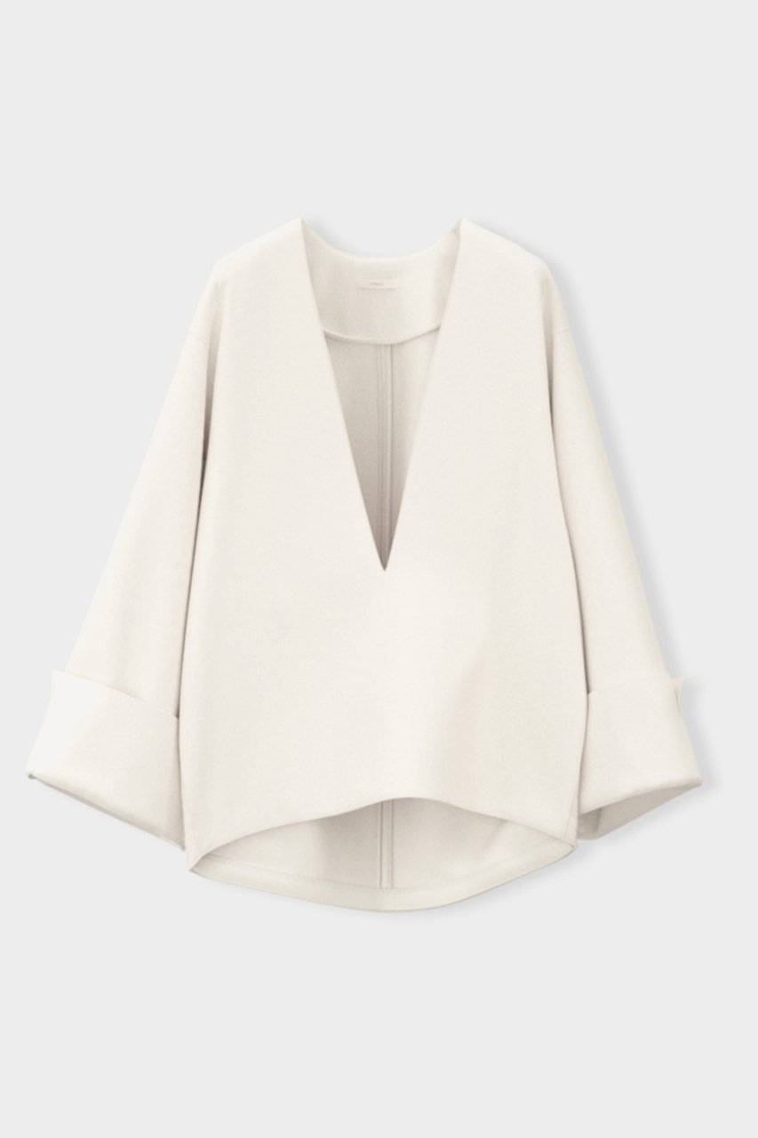 【ル フィル/LE PHIL】のスキューバジャージーブラウス 人気、トレンドファッション・服の通販 founy(ファニー) 　ファッション　Fashion　レディースファッション　Fashion for Women　トップス・カットソー　Cut & Sew Tops　シャツ・ブラウス・オフィスカジュアル　Elegant Blouses & Button-Ups　スリーブ　Sleeve, Long Sleeve / Short Sleeve　センター　Center, Center Line　ミックス　Mix, Mixed Style　ロング　Long, Long-Length　定番　Standard, Basic Item　 other-1|ID: prp329100003772903 ipo3291000000032888726