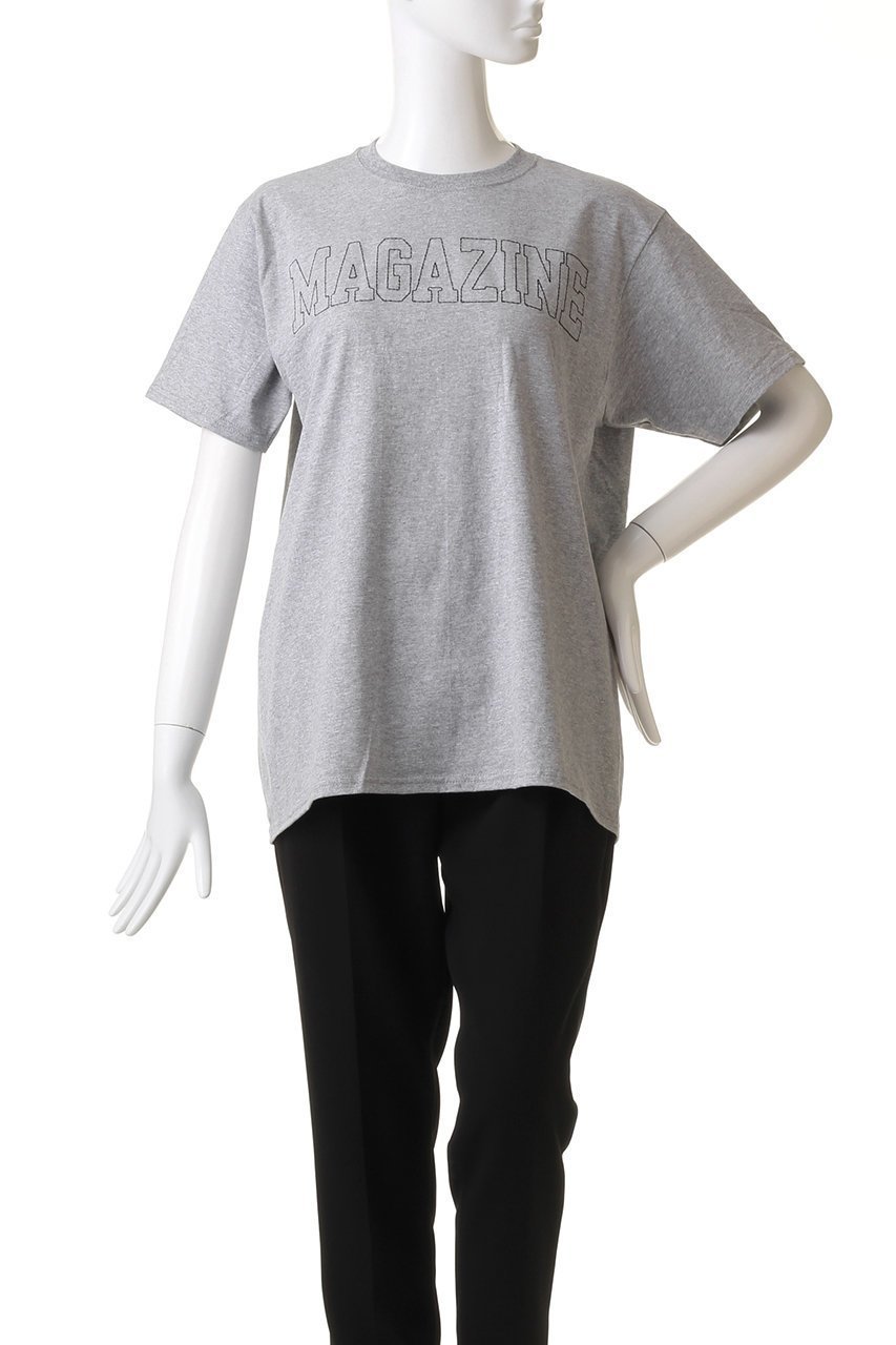 【サードマガジン/THIRD MAGAZINE】の【別注】THIRD MAGAZINE×FRUIT OF THE ROOMバックTシャツ 人気、トレンドファッション・服の通販 founy(ファニー) 　ファッション　Fashion　レディースファッション　WOMEN　トップス・カットソー　Tops/Tshirt　シャツ/ブラウス　Shirts/Blouses　ロング / Tシャツ　T-Shirts　カットソー　Cut and Sewn　ショート　Short　スリーブ　Sleeve　ベーシック　Basic　別注　Special Order　other-6|ID: prp329100003772909 ipo3291000000031386008
