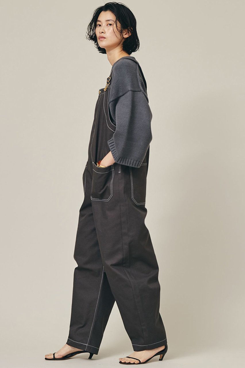【カレンソロジー/Curensology】の【UNIVERSAL OVERALL】別注カーヴィーオーバーオール 人気、トレンドファッション・服の通販 founy(ファニー) 　ファッション　Fashion　レディースファッション　Fashion for Women　パンツ　Pants & Trousers　カットソー　Cut and Sewn Top　シンプル　Simple, Minimal　バランス　Balance, Style Balance　フォルム　Silhouette, Form　ベーシック　Basic, Essential　別注　Limited Edition, Custom Order　ワイド　Wide, Wide Fit　ワーク　Workwear, Utility Style　other-3|ID: prp329100003772919 ipo3291000000032939316