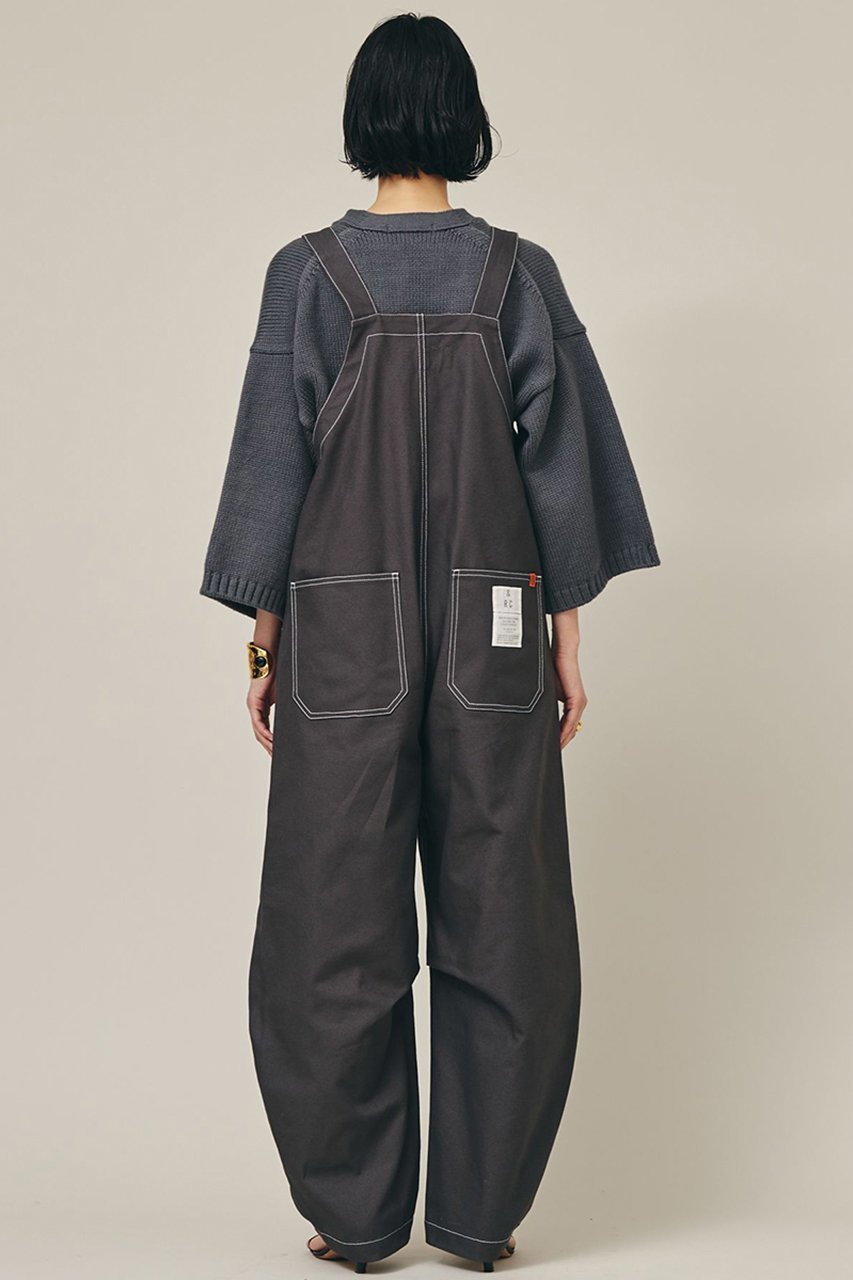 【カレンソロジー/Curensology】の【UNIVERSAL OVERALL】別注カーヴィーオーバーオール 人気、トレンドファッション・服の通販 founy(ファニー) 　ファッション　Fashion　レディースファッション　Fashion for Women　パンツ　Pants & Trousers　カットソー　Cut and Sewn Top　シンプル　Simple, Minimal　バランス　Balance, Style Balance　フォルム　Silhouette, Form　ベーシック　Basic, Essential　別注　Limited Edition, Custom Order　ワイド　Wide, Wide Fit　ワーク　Workwear, Utility Style　other-7|ID: prp329100003772919 ipo3291000000033705833