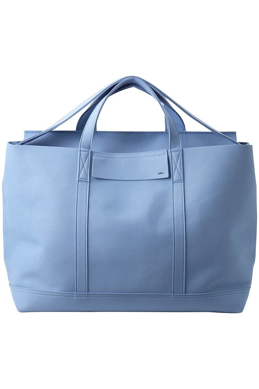 【ザッツ/zattu】のMAC マイクロスエードトートバッグ インテリア・キッズ・メンズ・レディースファッション・服の通販 founy(ファニー) 　ファッション　Fashion　レディースファッション　Fashion for Women　バッグ　Bags　ユニセックス　Unisex, Genderless　トレンド　Trend, Trending Now　ビッグ　Big, Oversized　エレガント 上品　Elegant　旅行　Travel　軽量　Lightweight, Ultra Light　ライトブルー|ID: prp329100003775037 ipo3291000000032786766