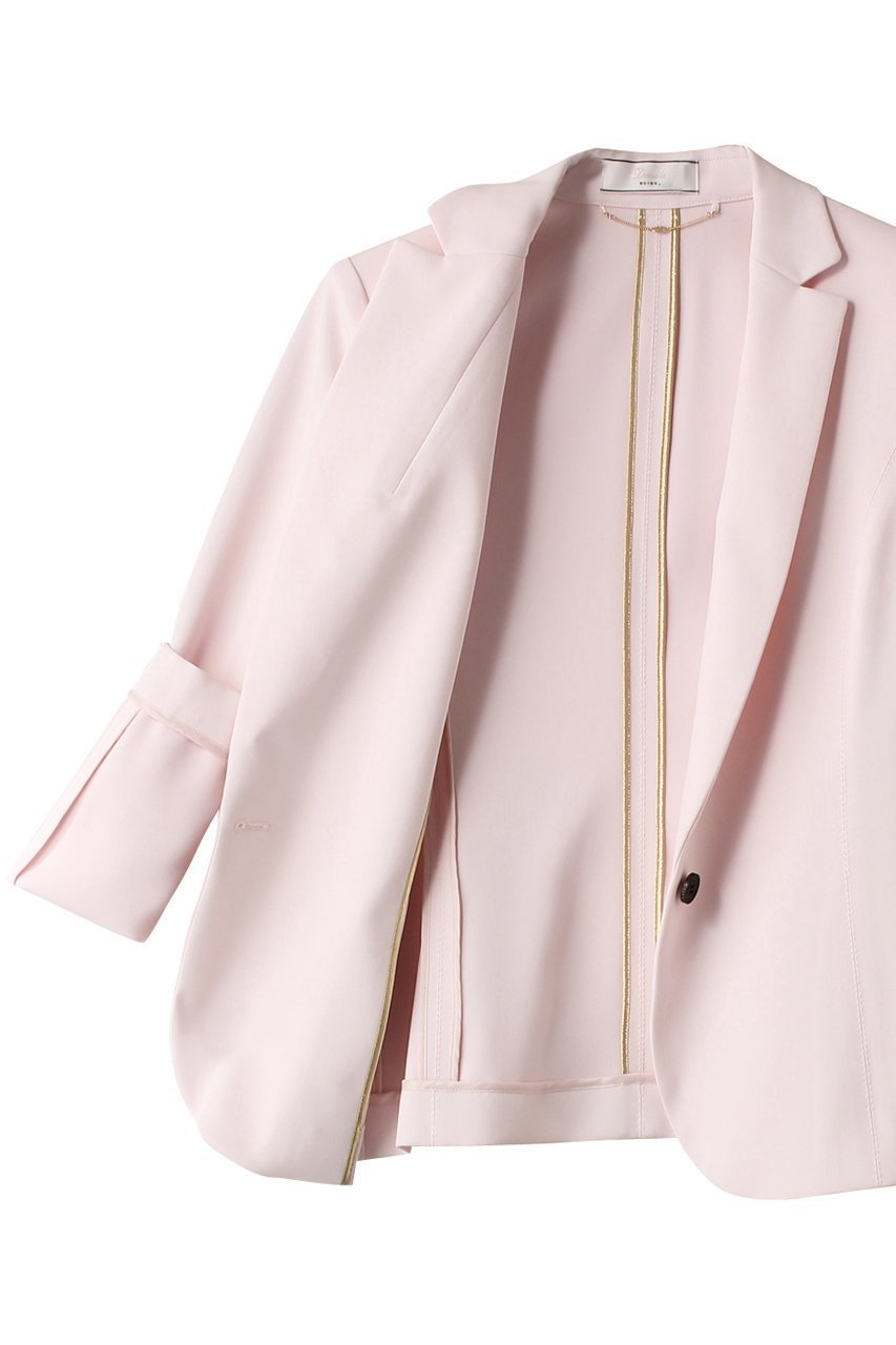 【ベイジ,/BEIGE,】のLUIZA(ルイーザ)/テーラードジャケット 人気、トレンドファッション・服の通販 founy(ファニー) 　ファッション　Fashion　レディースファッション　Fashion for Women　アウター　Coat / Outerwear Collection　レディースジャケット・軽アウター　Jackets　テーラードジャケット / 通勤・きれいめスタイル　Tailored Jackets & Blazers　オケージョン　Occasion Wear　シェイプ　Shape, Slim Fit　シンプル　Simple, Minimal　ジャケット　Jacket, Outerwear　スタイリッシュ　Stylish, Fashionable　ラウンド　Round, Round Neck　再入荷　Restock / Back in Stock　other-6|ID: prp329100003776962 ipo3291000000032961780