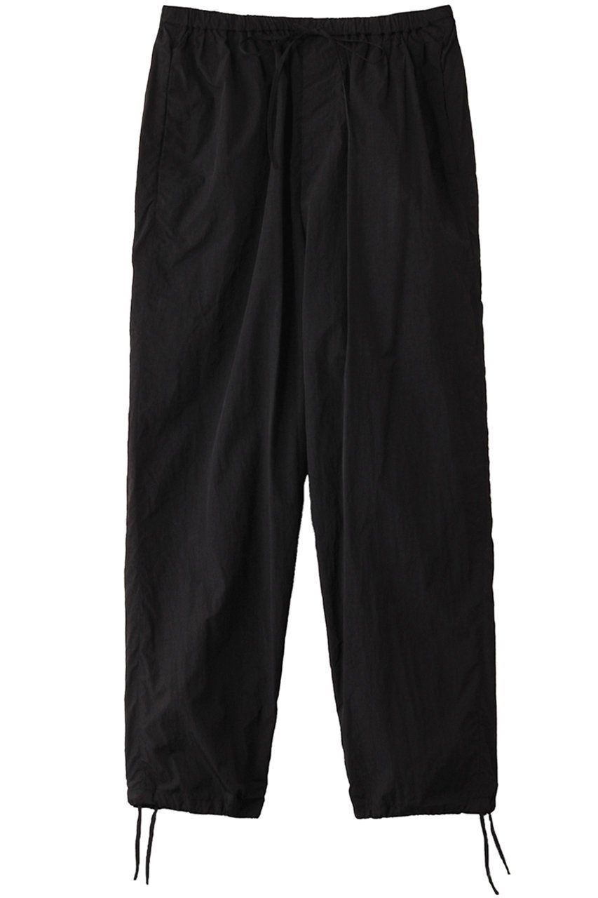 【エイトン/ATON】の【UNISEX】HAND DYE ナイロン オーバーパンツ インテリア・キッズ・メンズ・レディースファッション・服の通販 founy(ファニー) 　ファッション　Fashion　レディースファッション　Fashion for Women　パンツ　Pants & Trousers　ユニセックス　Unisex, Genderless　スピンドル　Spindle, Drawcord　冬　Winter / This Winter　ブラック|ID: prp329100003779935 ipo3291000000032828002