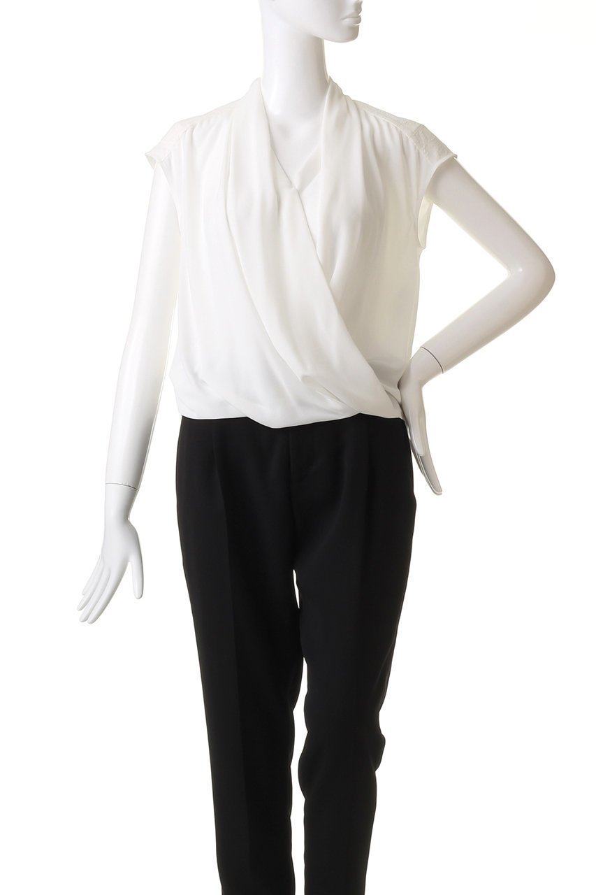 【ベイジ,/BEIGE,】のOLIVE(オリーブ)/フレンチスリーブブラウス 人気、トレンドファッション・服の通販 founy(ファニー) ファッション Fashion レディースファッション Fashion for Women トップス・カットソー Cut & Sew Tops シャツ・ブラウス・オフィスカジュアル Elegant Blouses & Button-Ups インナー Innerwear エレガント 上品 Elegant ショート Short, Short Length ジャケット Jacket, Outerwear スリーブ Sleeve, Long Sleeve / Short Sleeve ドレープ Drape, Draping Fabric フレンチ French, French Style ラップ Wrap, Wrap Design レース Lace, Lace Fabric other-2|ID: prp329100003779969 ipo3291000000035368124