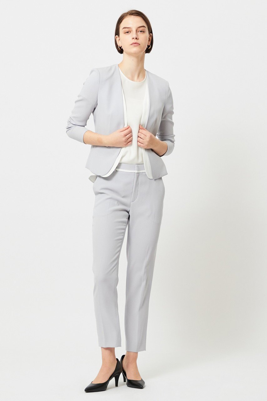 【ベイジ,/BEIGE,】のSHELBY(シェルビー)/ハーフスリーブブラウス 人気、トレンドファッション・服の通販 founy(ファニー) 　ファッション　Fashion　レディースファッション　Fashion for Women　トップス・カットソー　Cut & Sew Tops　シャツ・ブラウス・オフィスカジュアル　Elegant Blouses & Button-Ups　おすすめ　Recommended / Our Picks　エレガント 上品　Elegant　カッティング　Cutting Detail　カーディガン　Cardigan, Knitwear　ショート　Short, Short Length　ジャケット　Jacket, Outerwear　スリーブ　Sleeve, Long Sleeve / Short Sleeve　セレモニー　Ceremony　人気　Popular, Best Seller　ビジネス 仕事 通勤　Business / Work / Commuting　半袖　Short Sleeve, Half Sleeve　定番　Standard, Basic Item　other-7|ID: prp329100003779971 ipo3291000000036060005