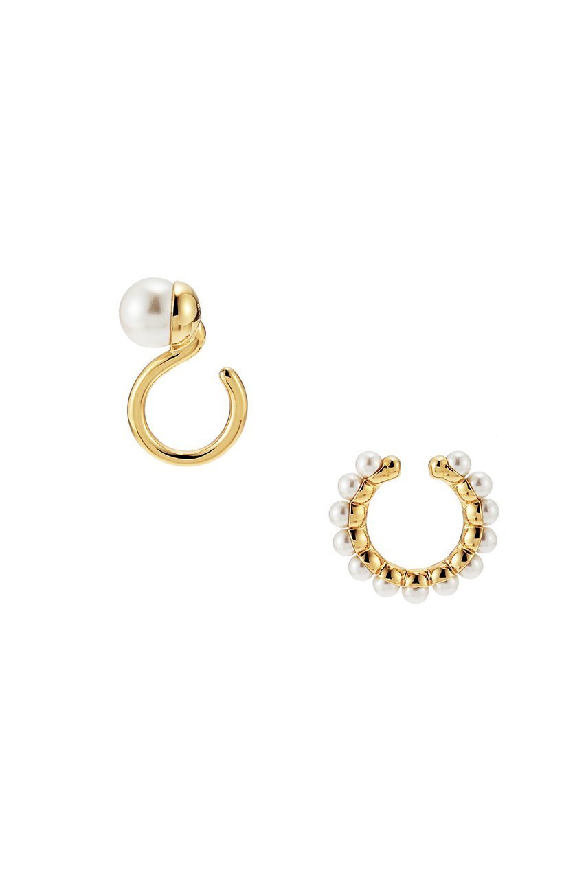【プラス ヴァンドーム/Plus Vendome】のPEARL イヤーカフ セット 人気、トレンドファッション・服の通販 founy(ファニー) 　ファッション　Fashion　レディースファッション　Fashion for Women　ジュエリー　Jewelry　ファッションリング　Fashion Rings　イヤリング・フープ・ドロップタイプ　Hoop, Drop & Clip Earrings　アシンメトリー　Asymmetrical Style　イヤリング　Earrings　イヤーカフ　Ear Cuffs　パール　Pearl, Pearl Accent　other-2|ID: prp329100003779984 ipo3291000000035758143