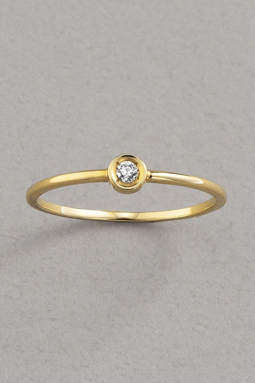 【プラス ヴァンドーム/Plus Vendome】のLAB K10 モアッサナイト リング インテリア・キッズ・メンズ・レディースファッション・服の通販 founy(ファニー) ファッション Fashion レディースファッション Fashion for Women ジュエリー Jewelry イエロー Yellow ダイヤモンド Diamond, Brilliant Cut フランス France, French ゴールド|ID: prp329100003779990 ipo3291000000035785762