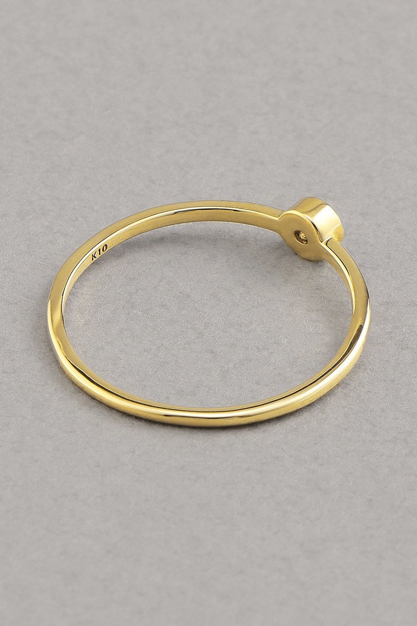 【プラス ヴァンドーム/Plus Vendome】のLAB K10 モアッサナイト リング 人気、トレンドファッション・服の通販 founy(ファニー) ファッション Fashion レディースファッション Fashion for Women ジュエリー Jewelry イエロー Yellow ダイヤモンド Diamond, Brilliant Cut フランス France, French other-5|ID: prp329100003779990 ipo3291000000035785766