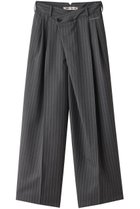 【プランク プロジェクト/PRANK PROJECT】のモヘアウールアシメタックパンツ / Mohair Wool Asymmetry Tack Pants 人気、トレンドファッション・服の通販 founy(ファニー) ファッション Fashion レディースファッション Fashion for Women パンツ Pants & Trousers おすすめ Recommended / Our Picks アシンメトリー Asymmetrical Style ストライプ Stripe, Striped Pattern フロント Front, Front Design ボトム Bottoms, Lower Wear 吸水 Absorbent, Quick-Dry 夏 Summer 春 Spring S/S・春夏 SS, Spring/Summer, Warm Season thumbnail GRY(グレー)|ID: prp329100003782304 ipo3291000000036010292