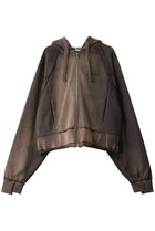 【プランク プロジェクト/PRANK PROJECT】のスプレーダイパーカー / Spray Dyed Hoodie 人気、トレンドファッション・服の通販 founy(ファニー) ファッション Fashion レディースファッション WOMEN トップス・カットソー Tops/Tshirt シャツ/ブラウス Shirts/Blouses パーカ Sweats ロング / Tシャツ T-Shirts スウェット Sweat カットソー Cut and Sewn カットソー Cut And Sew スリーブ Sleeve ハンド Hand バランス Balance thumbnail BRN(ブラウン)|ID: prp329100003782307 ipo3291000000029771522