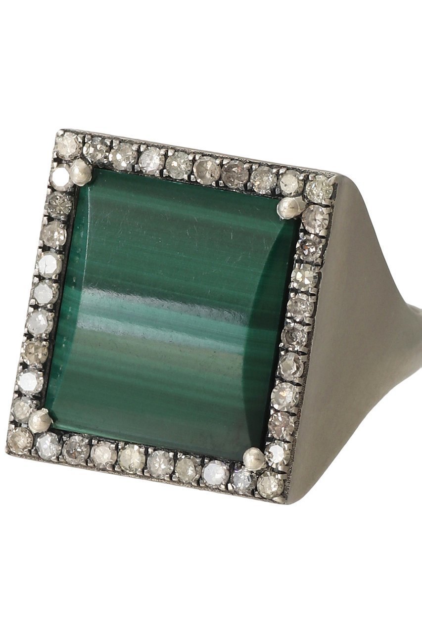 【アドリン ヒュー/Adlin Hue】のMalachite カナンリング 人気、トレンドファッション・服の通販 founy(ファニー) 　ファッション　Fashion　レディースファッション　Fashion for Women　ジュエリー　Jewelry　オーバル　Oval Design　ストーン　Stone, Gem-Like　other-5|ID: prp329100003782332 ipo3291000000035761783