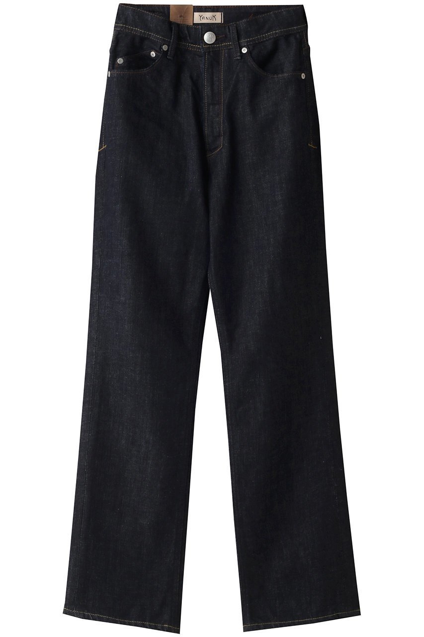 【ヤヌーク/YANUK】のストレート 【LOUISE】 インテリア・キッズ・メンズ・レディースファッション・服の通販 founy(ファニー) 　ファッション　Fashion　レディースファッション　Fashion for Women　パンツ　Pants & Trousers　デニムパンツ・ジーンズ・美脚デニム　Denim Jeans & Pants　ストレッチ　Stretch, Stretchy Fabric　ストレート　Straight, Straight Cut　デニム　Denim, Jeans Material　定番　Standard, Basic Item　ワンウォッシュインディゴ|ID: prp329100003782345 ipo3291000000035770150