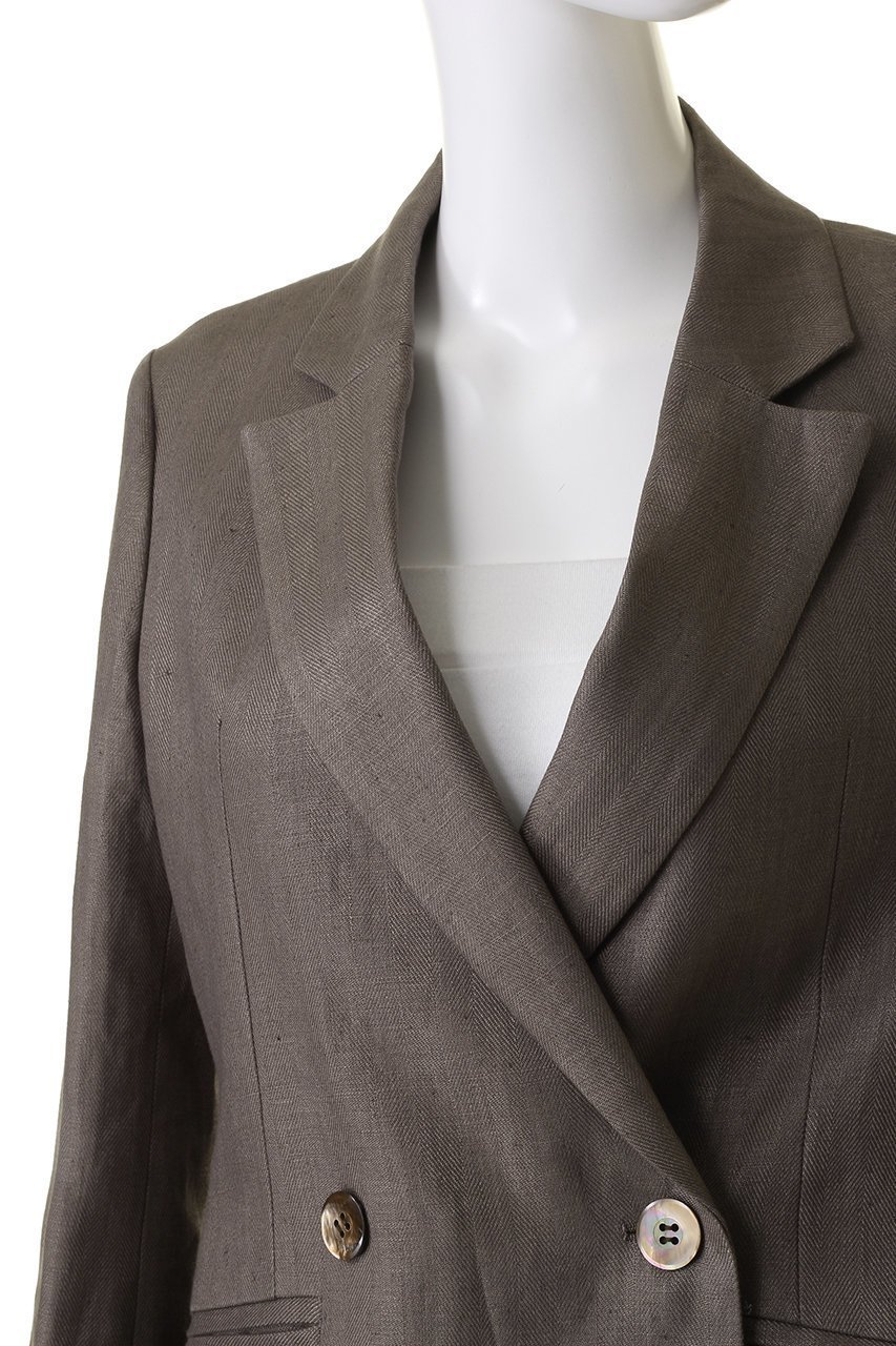 【カオス/Chaos】のリネンヘリンボンジャケット 人気、トレンドファッション・服の通販 founy(ファニー) 　ファッション　Fashion　レディースファッション　Fashion for Women　アウター　Coat / Outerwear Collection　レディースジャケット・軽アウター　Jackets　おすすめ　Recommended / Our Picks　ジャケット　Jacket, Outerwear　フランス　France, French　ベーシック　Basic, Essential　定番　Standard, Basic Item　other-5|ID: prp329100003782365 ipo3291000000036065099