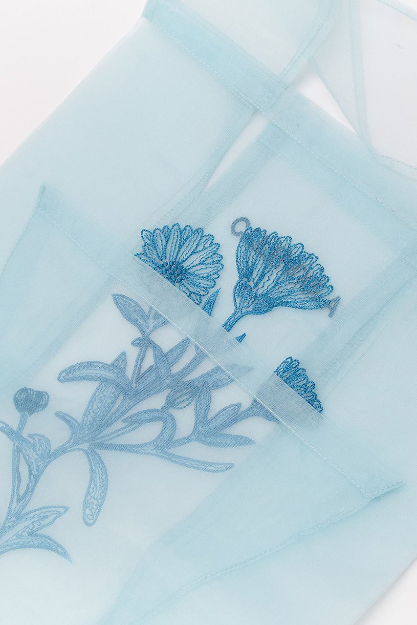 【マルティニーク/martinique】の【brigitte tanaka】BT.MO.1006 FLEURISTE BLUE 大人の最旬トレンドファッション＆コーディネート founy(ファウニー) 　ファッション　Fashion　レディースファッション　Fashion for Women　バッグ　Bags　オーガンジー　Organza Fabric　シアー　Sheer, See-Through　フランス　France, French　ヴィンテージ　Vintage Style　other-2|ID: prp329100003782389 ipo3291000000036681732