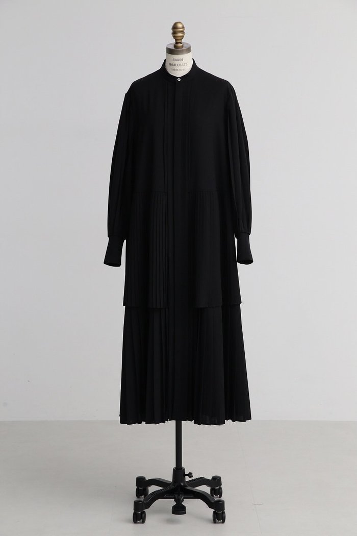 【ヒューエルミュージアム/hueLe Museum】の【STUMBLY】Pleats Combi Dress インテリア・キッズ・メンズ・レディースファッション・服の通販 founy(ファニー) https://founy.com/ ファッション Fashion レディースファッション Fashion for Women ワンピース Dresses フォーマル・パーティードレス・結婚式用ドレス Elegant & Casual Dresses チュニック Tunic Tops & Dresses シアー Sheer, See-Through ストレート Straight, Straight Cut チュニック Tunic, Long Top パターン Pattern, Design Print プリーツ Pleats, Pleated ロング Long, Long-Length エレガント 上品 Elegant 定番 Standard, Basic Item |ID: prp329100003786638 ipo3291000000032890544