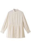 【ヒューエルミュージアム/hueLe Museum】の【STUMBLY】プリーツスリーブブラウス 人気、トレンドファッション・服の通販 founy(ファニー) ファッション Fashion レディースファッション Fashion for Women トップス・カットソー Cut & Sew Tops シャツ・ブラウス・オフィスカジュアル Elegant Blouses & Button-Ups エレガント 上品 Elegant シアー Sheer, See-Through スリーブ Sleeve, Long Sleeve / Short Sleeve プリーツ Pleats, Pleated モダン Modern, Contemporary ロング Long, Long-Length |ID:prp329100003786642