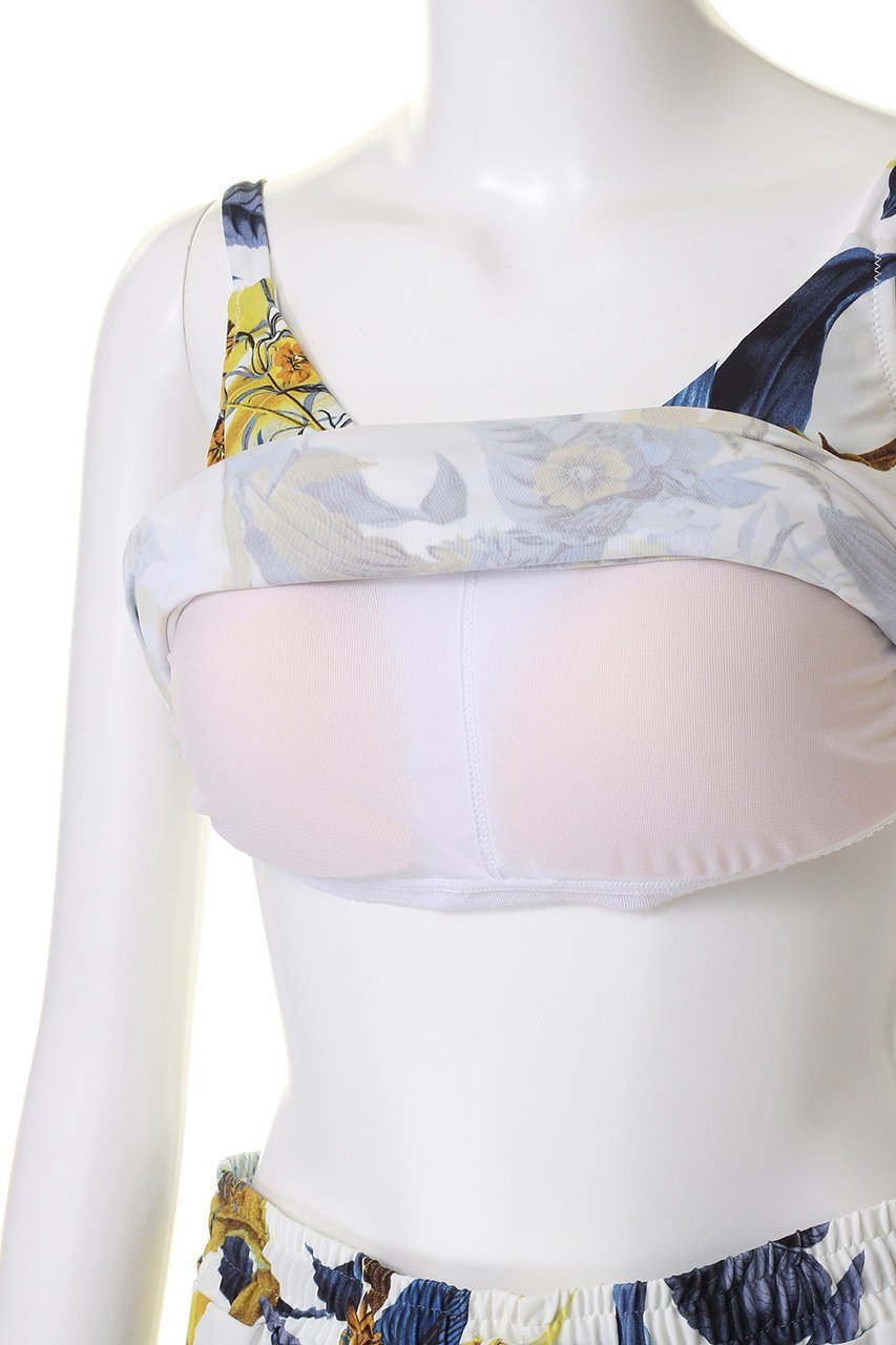 【コーラルヴェール/Coral Veil】のLily Garden ガウチョパンツセット 人気、トレンドファッション・服の通販 founy(ファニー) 　ファッション　Fashion　レディースファッション　Fashion for Women　パンツ　Pants & Trousers　スポーツウェア　Functional & Stylish Sportswear　サマー　Summer, Summer Style　スポーツ　Sports, Activewear　ビーチ　Beach, Seaside　ボタニカル　Botanical, Floral Pattern　リゾート　Resort, Vacation Style　other-5|ID: prp329100003789313 ipo3291000000031384948