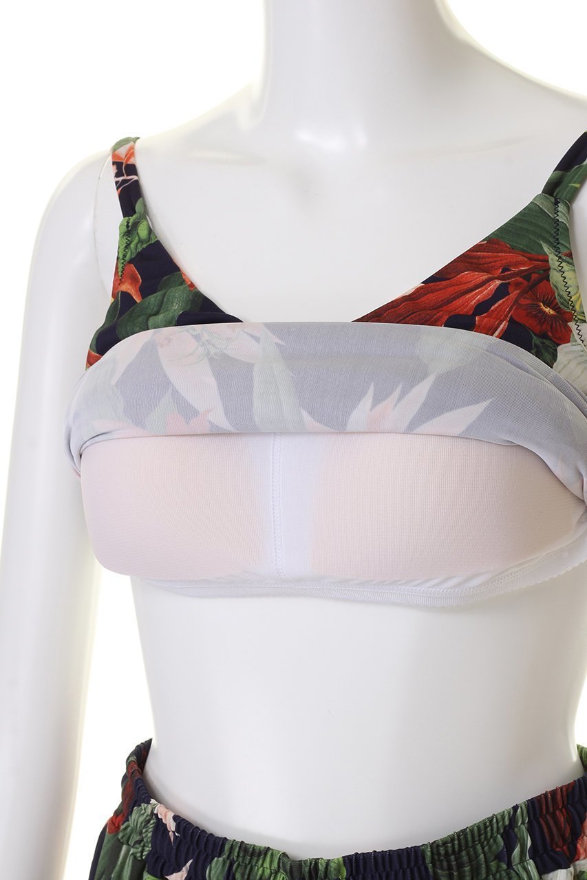 【コーラルヴェール/Coral Veil】のLily Garden ガウチョパンツセット 人気、トレンドファッション・服の通販 founy(ファニー) 　ファッション　Fashion　レディースファッション　Fashion for Women　パンツ　Pants & Trousers　スポーツウェア　Functional & Stylish Sportswear　おすすめ　Recommended / Our Picks　ガウチョパンツ　Gaucho Pants, Culottes　サマー　Summer, Summer Style　スポーツ　Sports, Activewear　ビーチ　Beach, Seaside　ボタニカル　Botanical, Floral Pattern　水着　Swimsuit, Swimwear　other-5|ID: prp329100003789314 ipo3291000000031384962